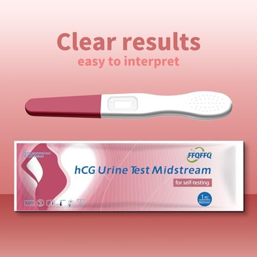 Pregnancy Test Kit, Early Detection with Ultra High Sensitivity Home Pregnancy Midstream Test for Women Home Testing 2 Pack FFQFFQ