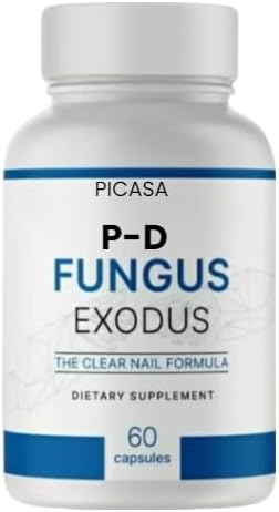 Fungus-Exodus - Pills Supports Strong Healthy Natural Nails - 60 Capsules (Капсулы), White Generic