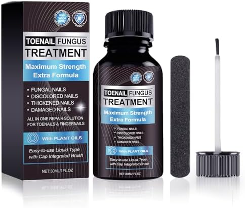 Toenail Fungus Treatment,Toenail Fungus Treatment Extra Strength,30ML Nail Fungus Treatment Extra Strength,Toe Nail Fungus Treatments,Toe Fungus Treatment for Toenail for Damaged Nails FORLUCIX