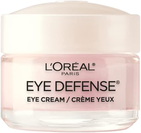 L'Oreal Paris Dermo-Expertise Eye Defense Eye Cream with Caffeine and Hyaluronic Acid 0.5 oz L'Oréal Paris