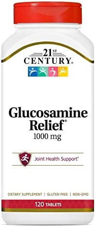 21st Century Glucosamine Relief® 1000mg Tablets (Таблетки), 120 Count 21st Century