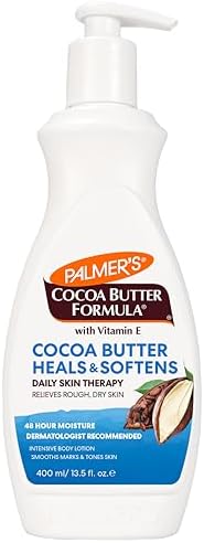 Palmer's Cocoa Butter Formula Daily Skin Therapy Cocoa Butter Body Lotion for Dry Skin, Hand & Body Moisturizer, Flip Cap Bottle, 8.5 Oz (Pack of 1) Palmer's