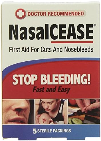 FirstAid Nosebleeds, 5-Count Box NasalCEASE