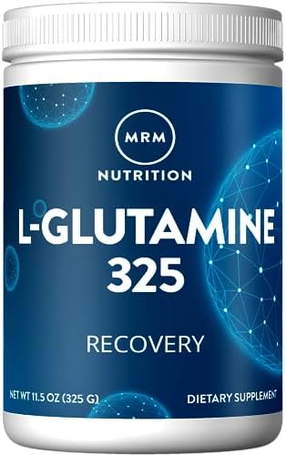 L-Глутамин 5000 мг — восстановление и поддержка мышц, укрепление иммунитета и здоровье кишечника, 65 порций Mrm