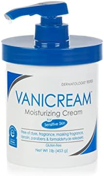 Vanicream Moisturizing Skin Cream with Pump Dispenser - 16 fl oz (1 lb) - Moisturizer Formulated Without Common Irritants for Those with Sensitive Skin Vanicream