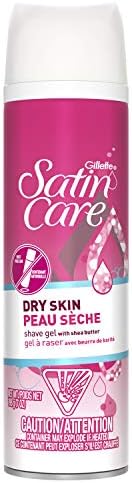 Gillette Satin Care Dry Skin Shaving Gel, 7 oz Gillette Venus