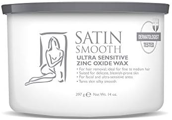 Satin Smooth Aloe Vera Hair Removal Wax 14oz. SATIN SMOOTH