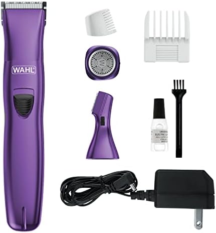 Wahl Pure Confidence Rechargeable Electric Trimmer, Shaver, & Detailer for Smooth Shaving & Trimming of The Face, Underarm, Eyebrows, & Bikini Areas – Model 9865-100 Wahl