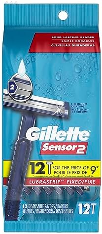 Одноразовые мужские бритвы с двойными лезвиями, 5 шт. - упаковка 36 Gillette