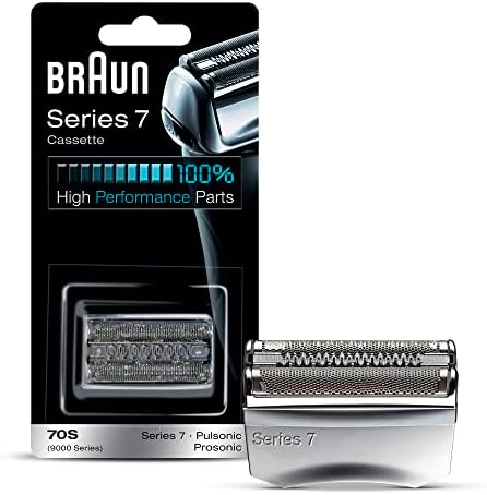 Braun Series 7 70S Electric Shaver Head Replacement Cassette – Silver Braun