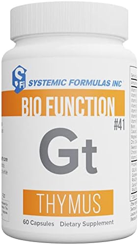 Systemic Formulas Bio Function Gt Thymus - 60 Capsules (Капсулы). Systemic Formulas