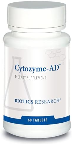 Biotics Research Cytozyme AD Supports Healthy Energy Levels, Promotes Calm 180 Tablets Biotics Research