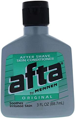 Afta Pre-Electric Shave Lotion With Skin Conditioners Original 3 oz (6 pack) Mennen