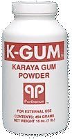 K-Gum Karaya Gum Powder, 3.0 Oz Bottle Parthenon Company