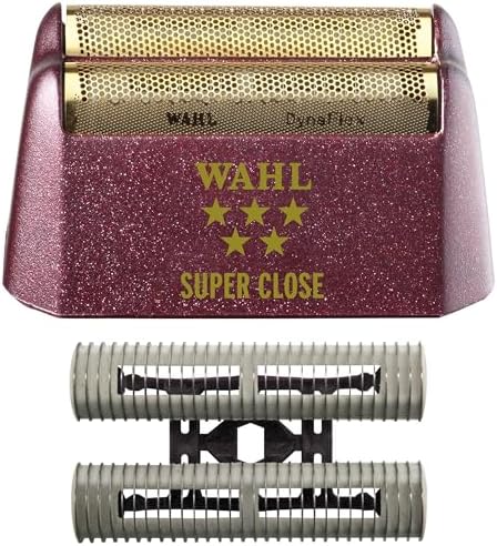 Wahl Professional 5 Star Series Shaver Shaper Replacement Foil & Cutter Bar Assembly, Super Close, Gold Wahl Professional