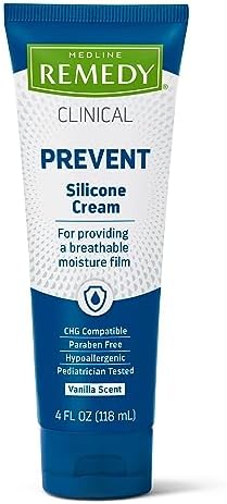 Medline Remedy Clinical Silicone Cream, Vanilla Scented, 4 oz. Medline