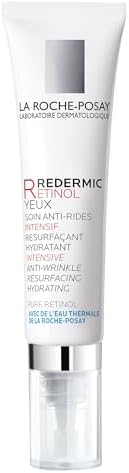 La Roche-Posay Redermic R Eyes Retinol Eye Cream, Anti-Aging Eye Cream to Reduce Wrinkles and Dark Circles With Pure Retinol and Caffeine, 0.5 Fl Oz (Pack of 1) La Roche-Posay