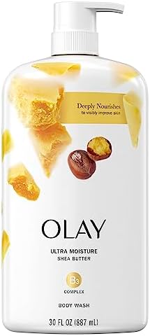 Olay Ultra Moisture Body Wash for Women, Shea Butter Scent, 33 fl oz Olay