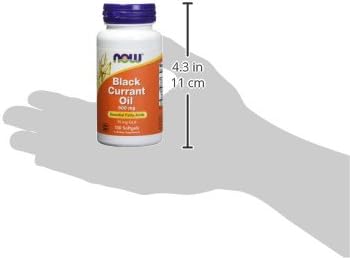 Now Foods Black Currant Oil 1000 mg - 100 Softgels 2 Pack NOW Foods