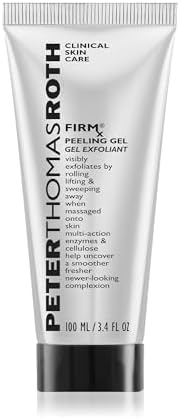 Peter Thomas Roth | FIRMx Peeling Gel | Exfoliant for Dry and Flaky Skin, Enzymes and Cellulose Help Remove Impurities and Unclog Pores 3.4 Fl Oz (Pack of 1) Peter Thomas Roth