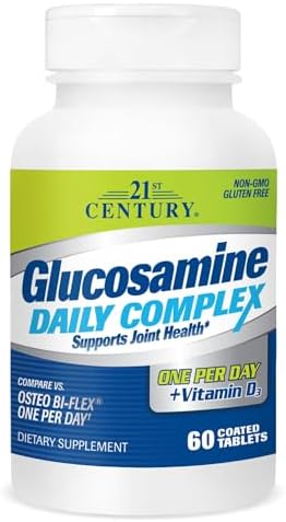 21st Century Glucosamine Daily Complex Plus D Tablets (Таблетки), 60 Count (27708) 21st Century