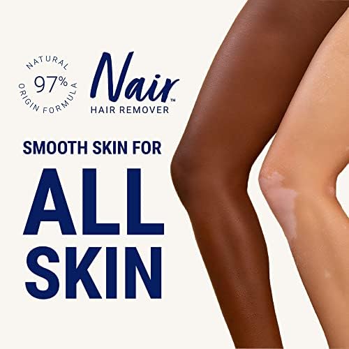 Nair Hair Remover Wax Ready Strips for Legs & Body, No Mess Waxing Kit for Hair Removal, 3-pack Wax Strips, 40ct Each Wax Kit Nair