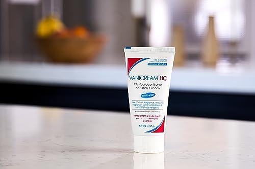 Vanicream 1% Hydrocortisone Anti-Itch Cream - 2 oz - Maximum OTC-Strength Formula for Sensitive Skin Vanicream