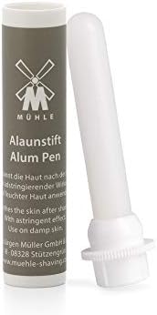 MÜHLE Styptic Pencil - All Natural Alum Stone Aftershave, Antiseptic, Helps Heal Nicks, Cuts, and Razor Bumps MÜHLE