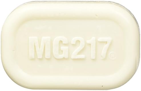 MG217 Psoriasis Dead Sea Exfoliating Bar Soap - Dead Sea Salt, Mud, Aloe Vera, Vitamin E & Rose Geranium Oil for Psoriasis Skincare, 3.2oz MG217