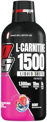 PROSUPPS L-Carnitine 3000 Stimulant Free Liquid (Жидкость) Shots for Men and Women - Workout Drink for Performance and Muscle Recovery (31 Servings (Порции), Dragon Fruit) ProSupps