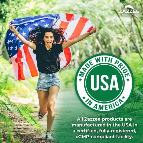 Zazzee USDA Organic Stinging Nettle 20:1 Extract, 9000 mg Strength, 120 Vegan Capsules, 4 Month Supply, Concentrated, Standardized 20X Extract, Certified Organic, 100% Vegetarian, All-Natural, Non-GMO Zazzee