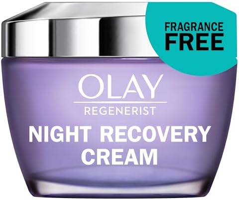 Night Cream by Olay Regenerist Night Recovery Anti-Aging Face Moisturizer 1.7 oz Olay