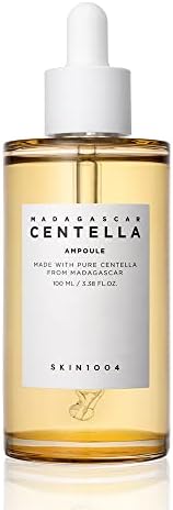 SKIN1004 Madagascar Centella Asiatica Ampoule Facial Serum 1.85 fl.oz, 55ml, Soothes Acne Prone and Sensitive Skin SKIN1004