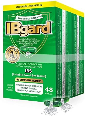 IBgard Daily Gut Health Support Dietary Supplement, 96 Capsules (Капсулы) (Packaging May Vary) IBgard