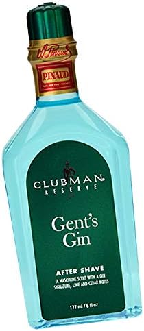 Clubman Reserve Gents Gin After Shave Lotion, Instantly Cools, Tones, Refreshes The Skin After Shaving, 1.7 oz (Унции) Clubman