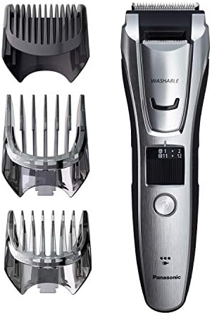 Panasonic Cordless Men's Beard Trimmer With Precision Dial, Adjustable 19 Length Setting, Rechargeable Battery, Washable - ER-GB42-K (Black) Panasonic