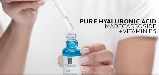 La Roche-Posay Hyalu B5 Pure Hyaluronic Acid Serum for Face, with Vitamin B5, Anti-Aging Serum for Fine Lines and Wrinkles, Hydrating Serum to Plump and Repair Dry Skin, Safe on Sensitive Skin La Roche-Posay