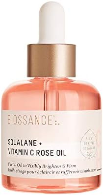 BIOSSANCE Mini Squalane + Vitamin C Rose Firming Oil Biossance