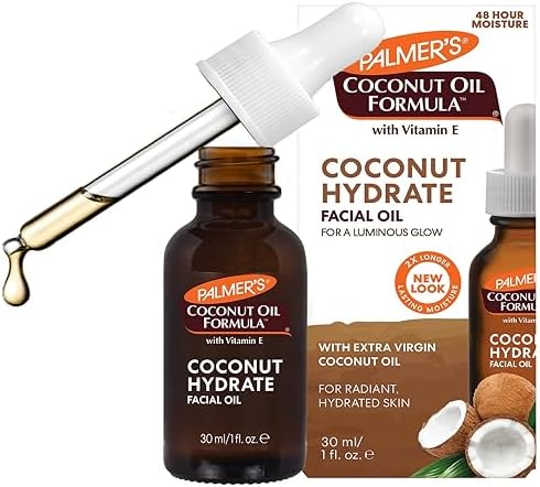 Palmer’s Coconut Oil Formula Coconut Monoi Luminous Hydration Facial Oil, 1 Ounce Palmer's