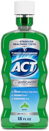 ACT Anticavity Fluoride Rinse Cinnamon 18 oz Act