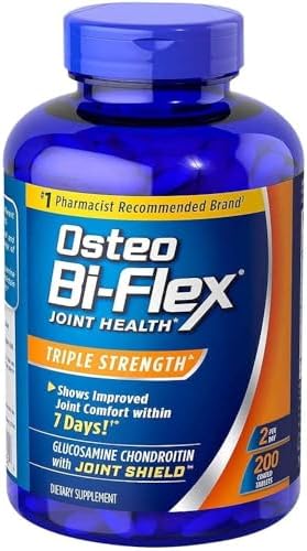 Osteo Bi Osteo Bi Flex Tripple Strength Supplement (200 Count, Pack of 1) Osteo Bi-Flex