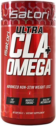 iSatori Ultra CLA - Omega 3 6 9 Safflower Oil Fish Oil Conjugated Linoleic Acid - Natural Weight Loss Exercise Enhancement Fat Burner Muscle Toner - Stimulant Free Dietary Supplement - 90 Softgels (Мягкие капсулы) Isatori