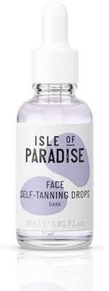 Isle of Paradise Self Tanning Drops - Color Correcting Self Tan Drops for Gradual Glow, Vegan and Cruelty Free, 1.01 Fl Oz Isle of Paradise