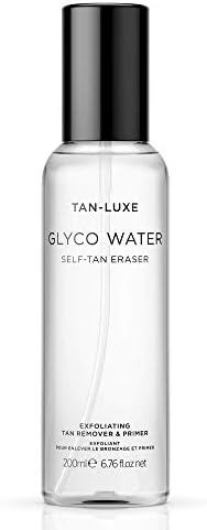 TAN-LUXE Glyco Water - Exfoliating Tan Remover, Cleanser & Primer, 200ml - Cruelty & Toxin Free TAN-LUXE