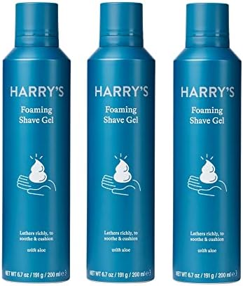 Harry's Shave Gel - Shaving Gel with an Aloe Enriched Formula - 3 pack (6.7oz) Harry's