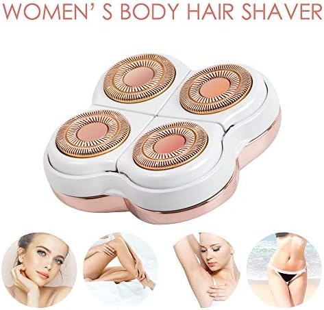 tuokiy Legs Hair Remover Replacement Head Compatible with Finishing Touch Flawless Electric Legs Shaver for Women,Rose Gold 2-pc Pack Tuokiy