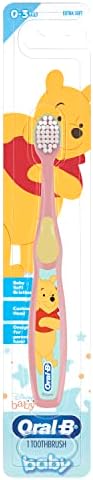 Oral-B Baby Toothbrush Featuring Disney's Pooh, Baby Soft Bristles, 0-3 Years, 1 Count Oral-B