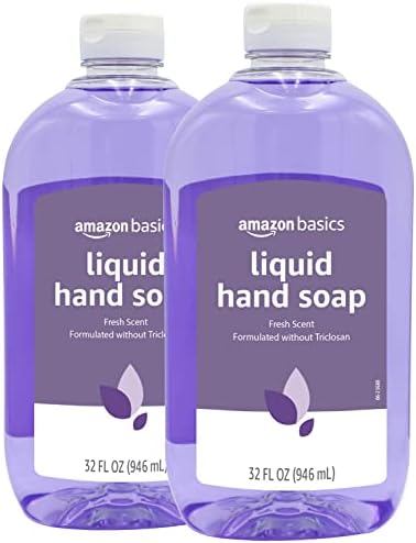 Amazon Basics Original Fresh Liquid Hand Soap, 7.5 Fl Oz (Pack of 6) Amazon Basics