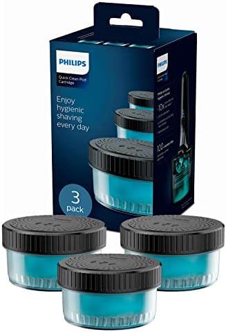 Картридж для замены Quick Clean Pod, 3 шт - до 9 месяцев гигиеничного бритья Philips