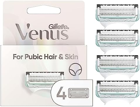 Женские бритвенные лезвия с триммером для интимных зон, 4 штуки Gillette Venus